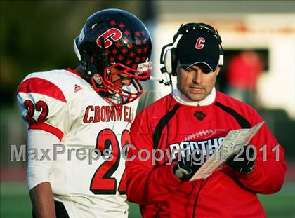 Thumbnail 3 in Cromwell vs. Northwest Catholic (CIAC Class S Semifinal) photogallery.