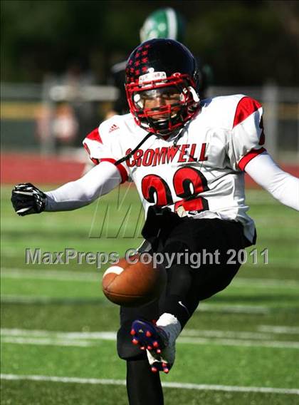 Thumbnail 3 in Cromwell vs. Northwest Catholic (CIAC Class S Semifinal) photogallery.