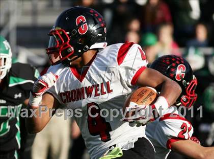 Thumbnail 3 in Cromwell vs. Northwest Catholic (CIAC Class S Semifinal) photogallery.