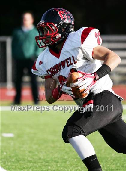 Thumbnail 2 in Cromwell vs. Northwest Catholic (CIAC Class S Semifinal) photogallery.