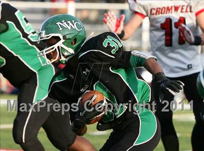 Thumbnail 1 in Cromwell vs. Northwest Catholic (CIAC Class S Semifinal) photogallery.
