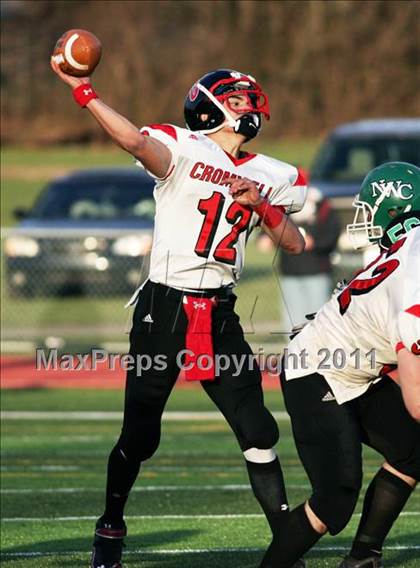 Thumbnail 3 in Cromwell vs. Northwest Catholic (CIAC Class S Semifinal) photogallery.