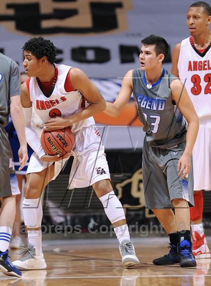 Thumbnail 1 in Denver East vs. Legend (CHSAA 5A Semifinal) photogallery.