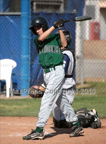 Thumbnail 3 in Gabrielino vs. Providence (St. Paul Easter Tournament) photogallery.