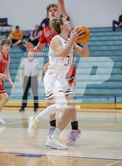 Thumbnail 2 in Grantsville vs. Maple Mountain (Eagle Holiday Shootout) photogallery.
