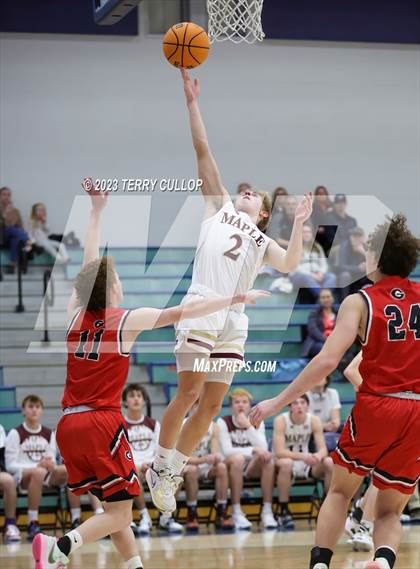 Thumbnail 2 in Grantsville vs. Maple Mountain (Eagle Holiday Shootout) photogallery.