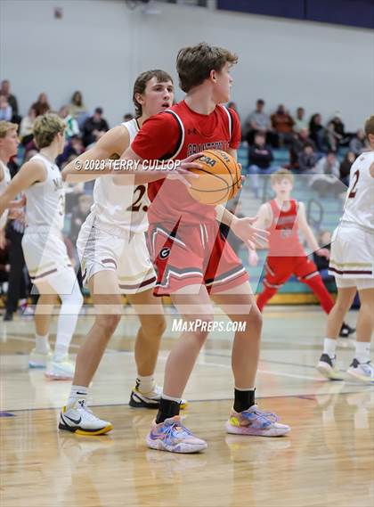 Thumbnail 1 in Grantsville vs. Maple Mountain (Eagle Holiday Shootout) photogallery.