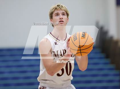 Thumbnail 2 in Grantsville vs. Maple Mountain (Eagle Holiday Shootout) photogallery.