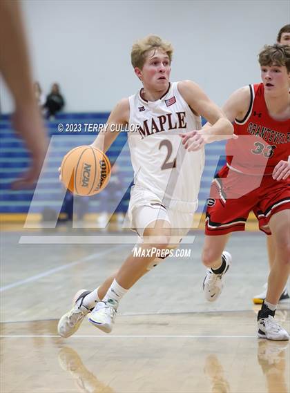 Thumbnail 1 in Grantsville vs. Maple Mountain (Eagle Holiday Shootout) photogallery.
