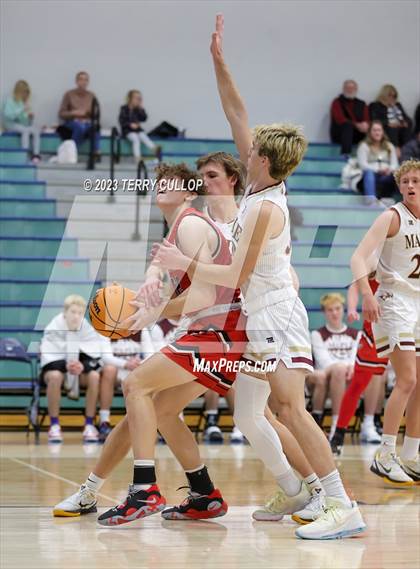 Thumbnail 3 in Grantsville vs. Maple Mountain (Eagle Holiday Shootout) photogallery.