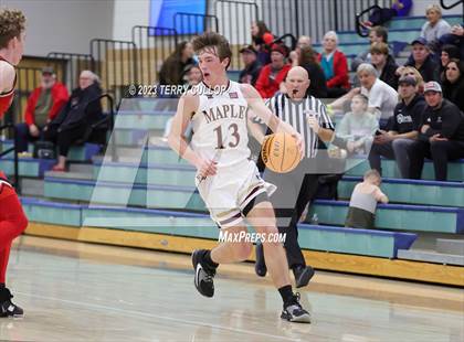 Thumbnail 3 in Grantsville vs. Maple Mountain (Eagle Holiday Shootout) photogallery.