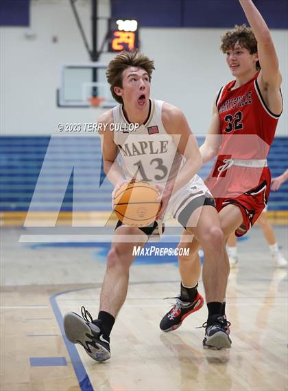 Thumbnail 1 in Grantsville vs. Maple Mountain (Eagle Holiday Shootout) photogallery.