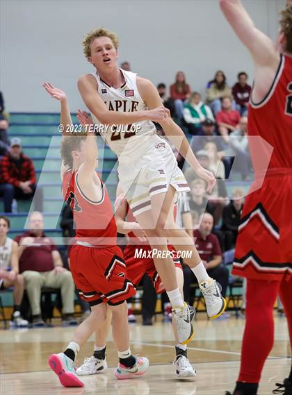 Thumbnail 3 in Grantsville vs. Maple Mountain (Eagle Holiday Shootout) photogallery.