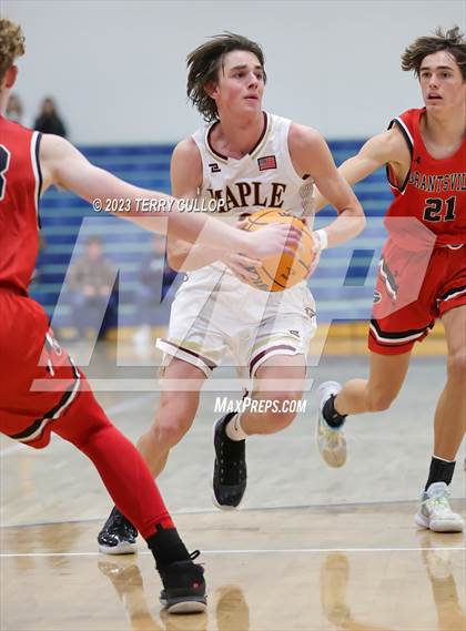 Thumbnail 1 in Grantsville vs. Maple Mountain (Eagle Holiday Shootout) photogallery.