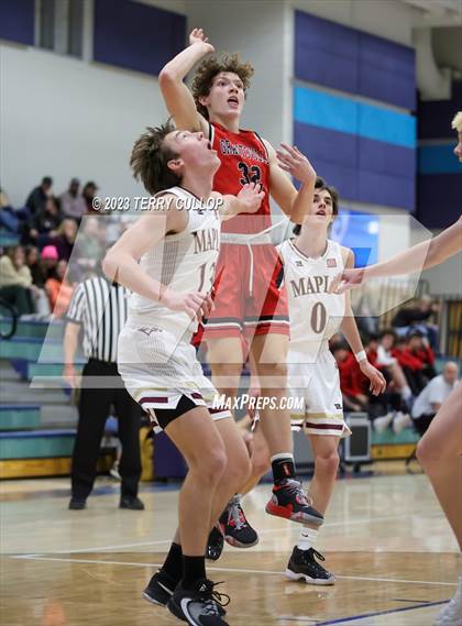Thumbnail 3 in Grantsville vs. Maple Mountain (Eagle Holiday Shootout) photogallery.