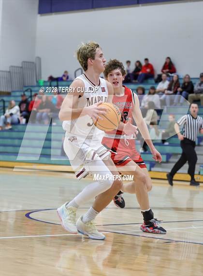 Thumbnail 1 in Grantsville vs. Maple Mountain (Eagle Holiday Shootout) photogallery.