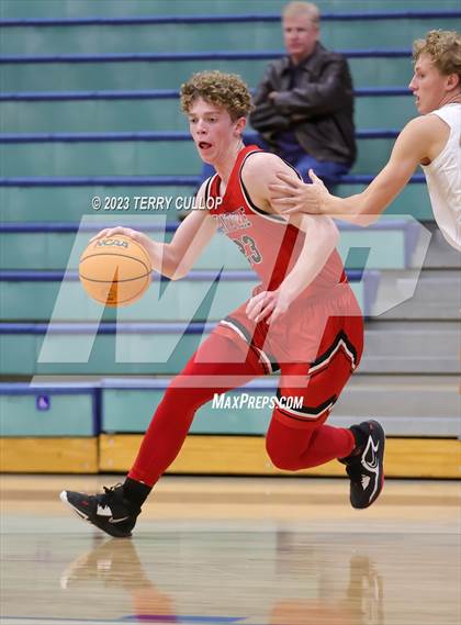 Thumbnail 1 in Grantsville vs. Maple Mountain (Eagle Holiday Shootout) photogallery.