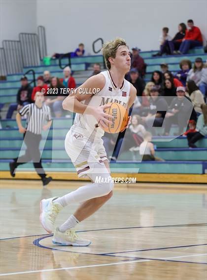Thumbnail 3 in Grantsville vs. Maple Mountain (Eagle Holiday Shootout) photogallery.