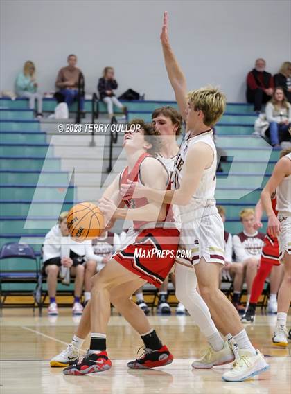 Thumbnail 1 in Grantsville vs. Maple Mountain (Eagle Holiday Shootout) photogallery.