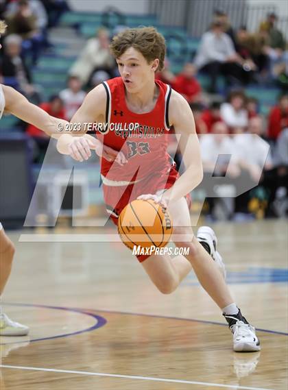 Thumbnail 1 in Grantsville vs. Maple Mountain (Eagle Holiday Shootout) photogallery.