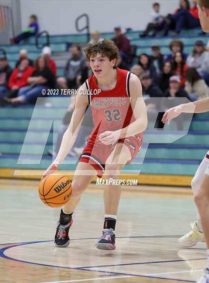 Thumbnail 1 in Grantsville vs. Maple Mountain (Eagle Holiday Shootout) photogallery.