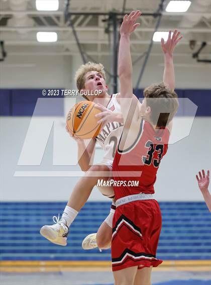 Thumbnail 1 in Grantsville vs. Maple Mountain (Eagle Holiday Shootout) photogallery.