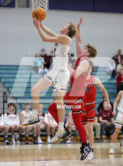 Thumbnail 2 in Grantsville vs. Maple Mountain (Eagle Holiday Shootout) photogallery.