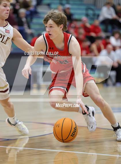 Thumbnail 2 in Grantsville vs. Maple Mountain (Eagle Holiday Shootout) photogallery.