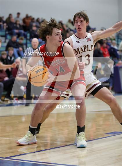 Thumbnail 3 in Grantsville vs. Maple Mountain (Eagle Holiday Shootout) photogallery.