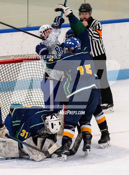 Thumbnail 1 in Lake Region/Fryeburg/Oxford Hills vs @ Kennebunk/Wells photogallery.