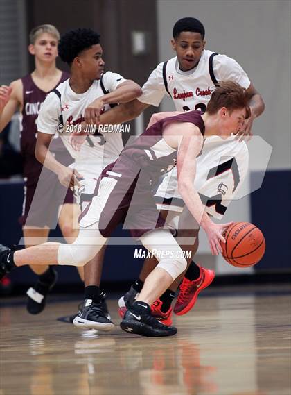 Thumbnail 2 in Cinco Ranch vs. Langham Creek (McDonald's Texas Invitational) photogallery.