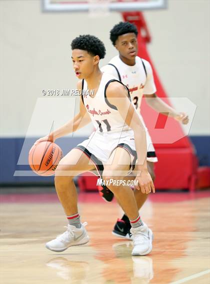 Thumbnail 3 in Cinco Ranch vs. Langham Creek (McDonald's Texas Invitational) photogallery.