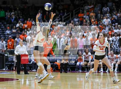 Thumbnail 3 in Celina vs. Decatur (UIL Volleyball 4A Finals) photogallery.