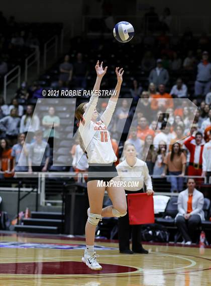 Thumbnail 3 in Celina vs. Decatur (UIL Volleyball 4A Finals) photogallery.