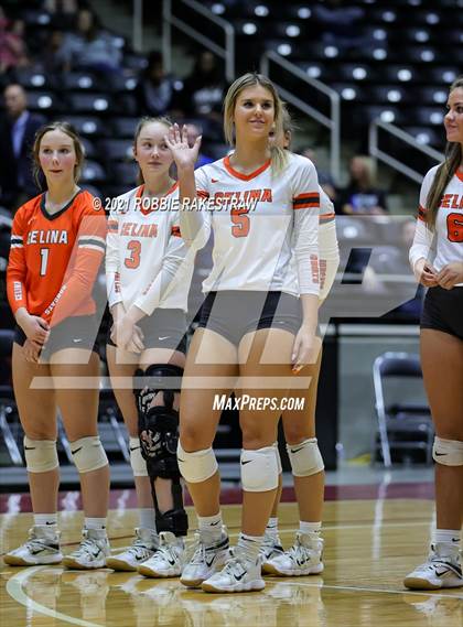 Thumbnail 3 in Celina vs. Decatur (UIL Volleyball 4A Finals) photogallery.
