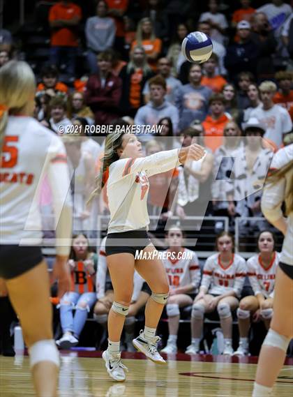Thumbnail 1 in Celina vs. Decatur (UIL Volleyball 4A Finals) photogallery.