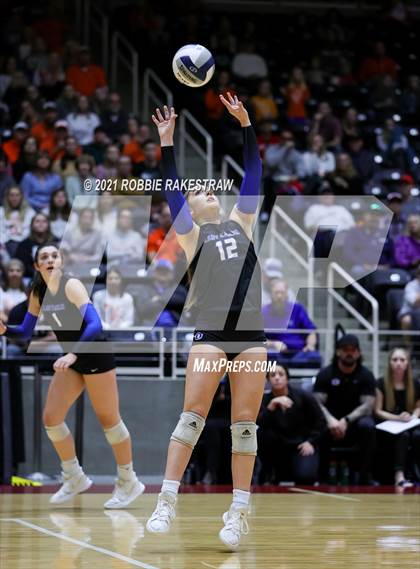 Thumbnail 3 in Celina vs. Decatur (UIL Volleyball 4A Finals) photogallery.