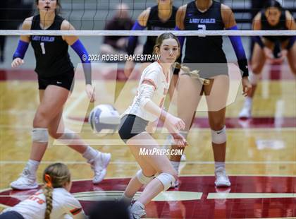 Thumbnail 3 in Celina vs. Decatur (UIL Volleyball 4A Finals) photogallery.
