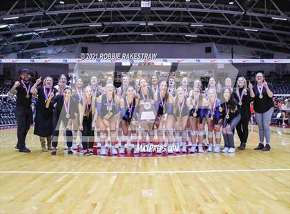 Thumbnail 3 in Celina vs. Decatur (UIL Volleyball 4A Finals) photogallery.