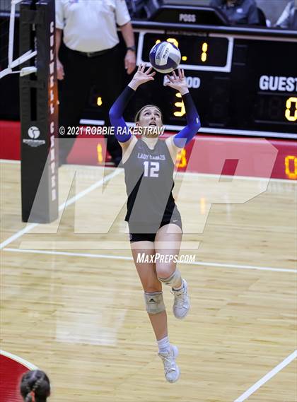 Thumbnail 3 in Celina vs. Decatur (UIL Volleyball 4A Finals) photogallery.