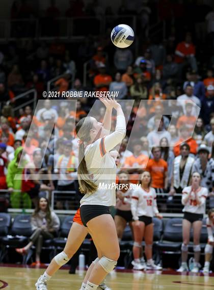 Thumbnail 1 in Celina vs. Decatur (UIL Volleyball 4A Finals) photogallery.