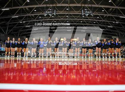Thumbnail 2 in Celina vs. Decatur (UIL Volleyball 4A Finals) photogallery.