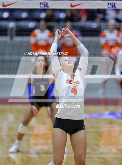 Thumbnail 2 in Celina vs. Decatur (UIL Volleyball 4A Finals) photogallery.