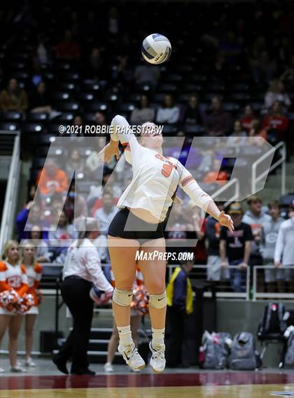 Thumbnail 2 in Celina vs. Decatur (UIL Volleyball 4A Finals) photogallery.