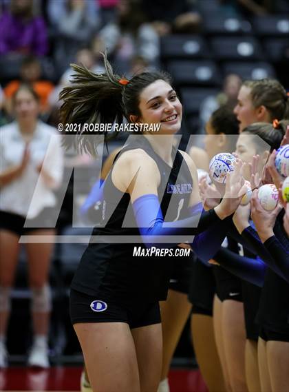 Thumbnail 3 in Celina vs. Decatur (UIL Volleyball 4A Finals) photogallery.