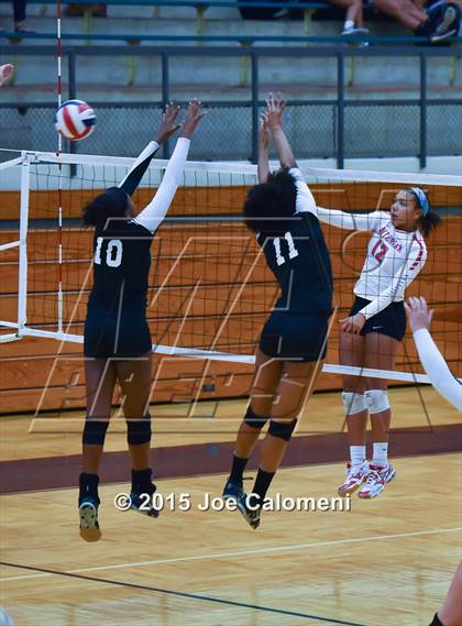 Thumbnail 1 in Clark vs Antonian Prep (Northside Tournament) photogallery.
