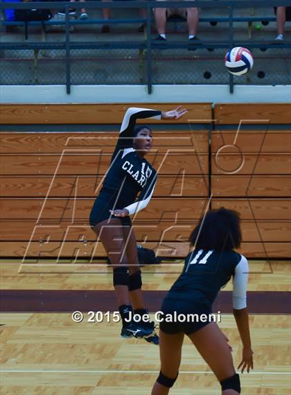 Thumbnail 1 in Clark vs Antonian Prep (Northside Tournament) photogallery.