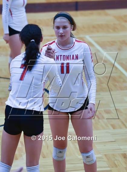 Thumbnail 3 in Clark vs Antonian Prep (Northside Tournament) photogallery.