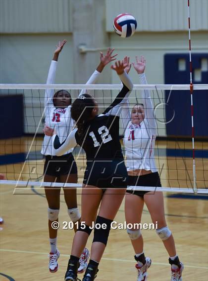 Thumbnail 3 in Clark vs Antonian Prep (Northside Tournament) photogallery.