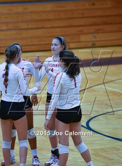 Thumbnail 3 in Clark vs Antonian Prep (Northside Tournament) photogallery.